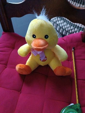 Peluche poussin Fizzy