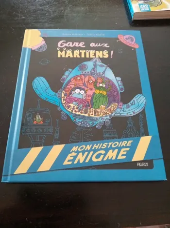 Livre histoire énigme