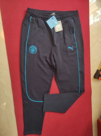 Pantalon foot Manchester City, Puma Authentique Officiel taille Femme S, Neuf