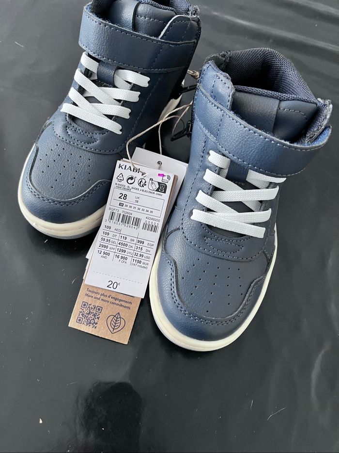 Basket bleu marine