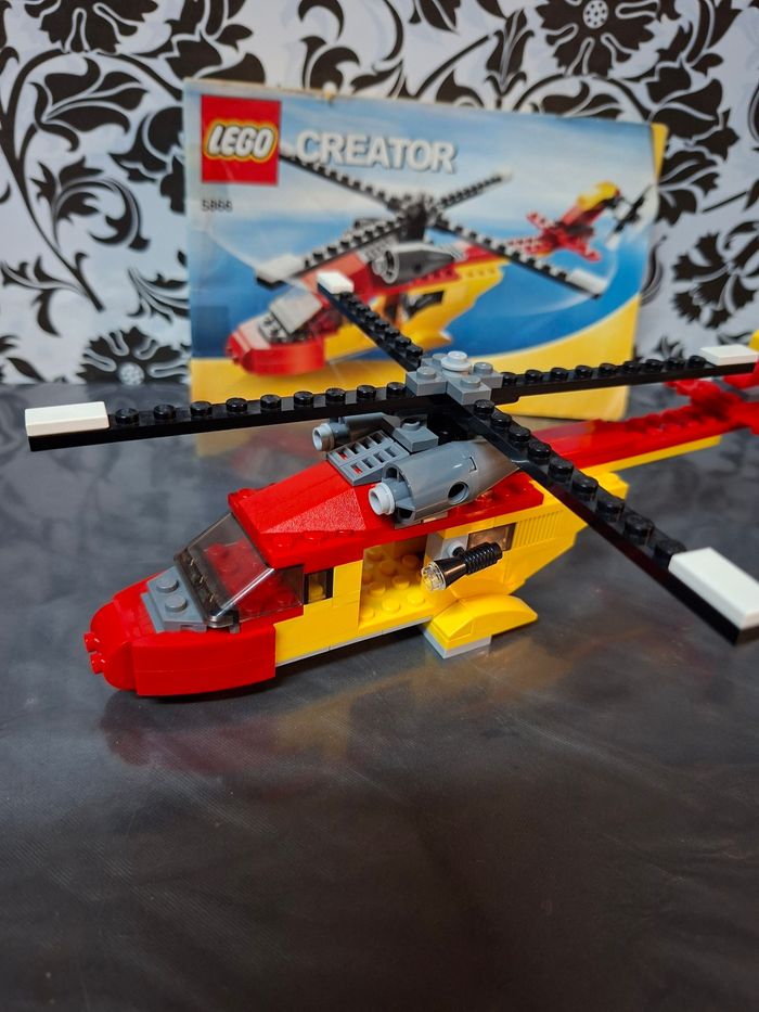 Lego créature 3 en 1  n° 5866 hélicoptère - photo numéro 2