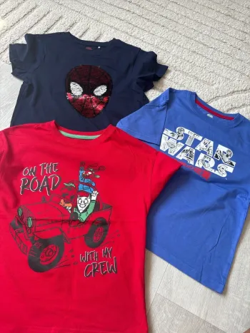 Lot tee shirt garcon ete 6 ans neuf