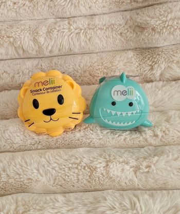 Lot de 2 boîte a snack hermétique & étanches Melii Neufs