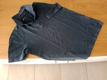 Polo garçon 14ans bleu marine 