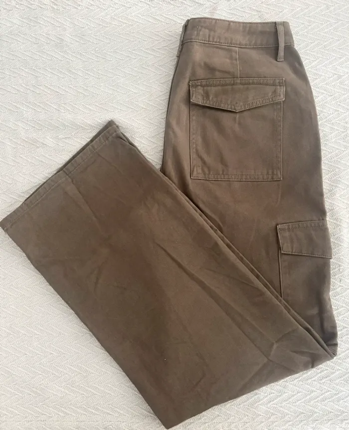 Pantalon cargo large