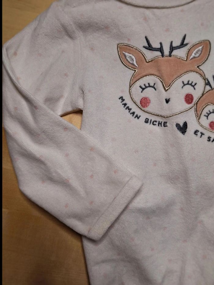 Pyjama pour fille taille 24 mois marque Gémo très bon état - photo numéro 4