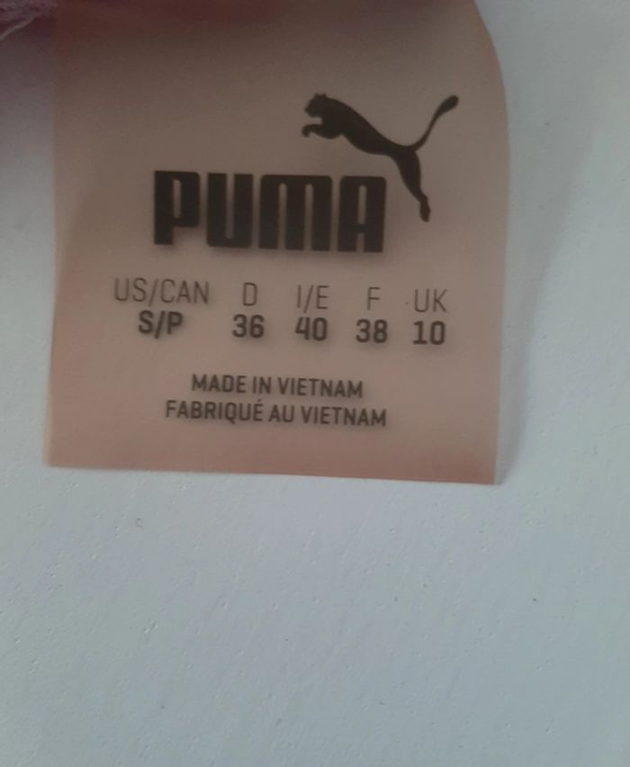 Haut de sport Puma rose taille 38 - photo numéro 3