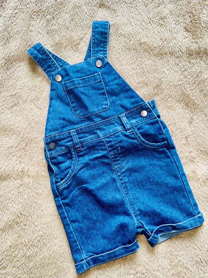 Salopette bleu