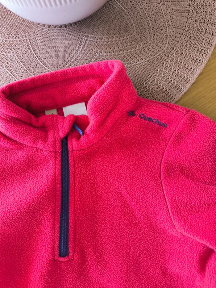 Pull zippé queshua taille 2 ans - photo numéro 2