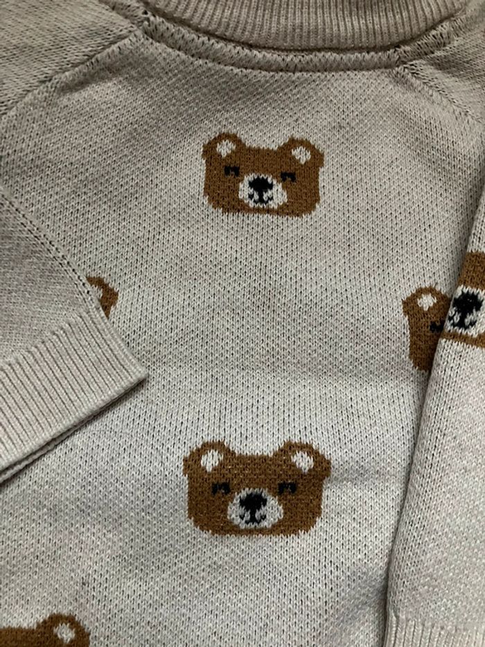 Pull jacquard 6 mois - photo numéro 6