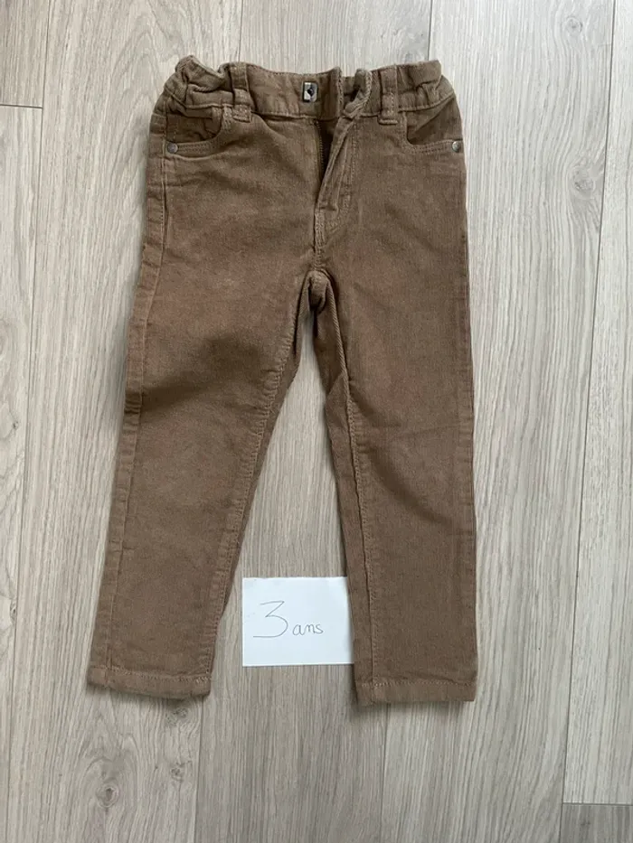 Pantalon velours 3 ans