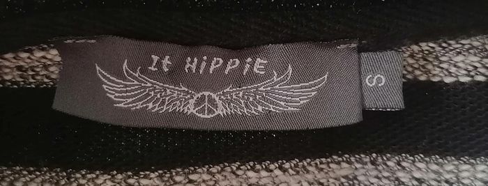 Pull léger rayures noir gris Taille S It Hippie - photo numéro 10