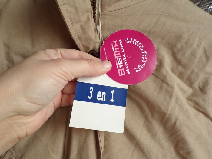 Long manteau 3 en 1 T36 neuf - photo numéro 2