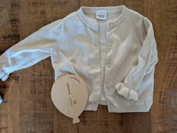 Gilet crème TAO