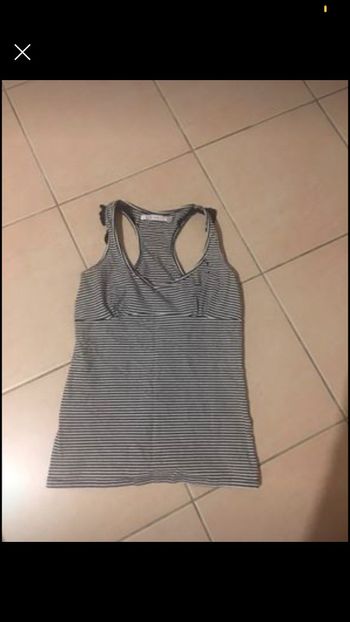 Débardeur bershka noir et blanc