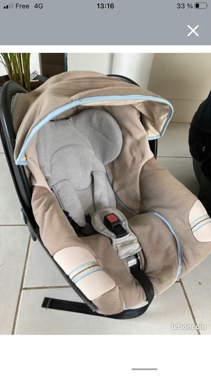 Nacelle et cosy bébé confort - photo numéro 6