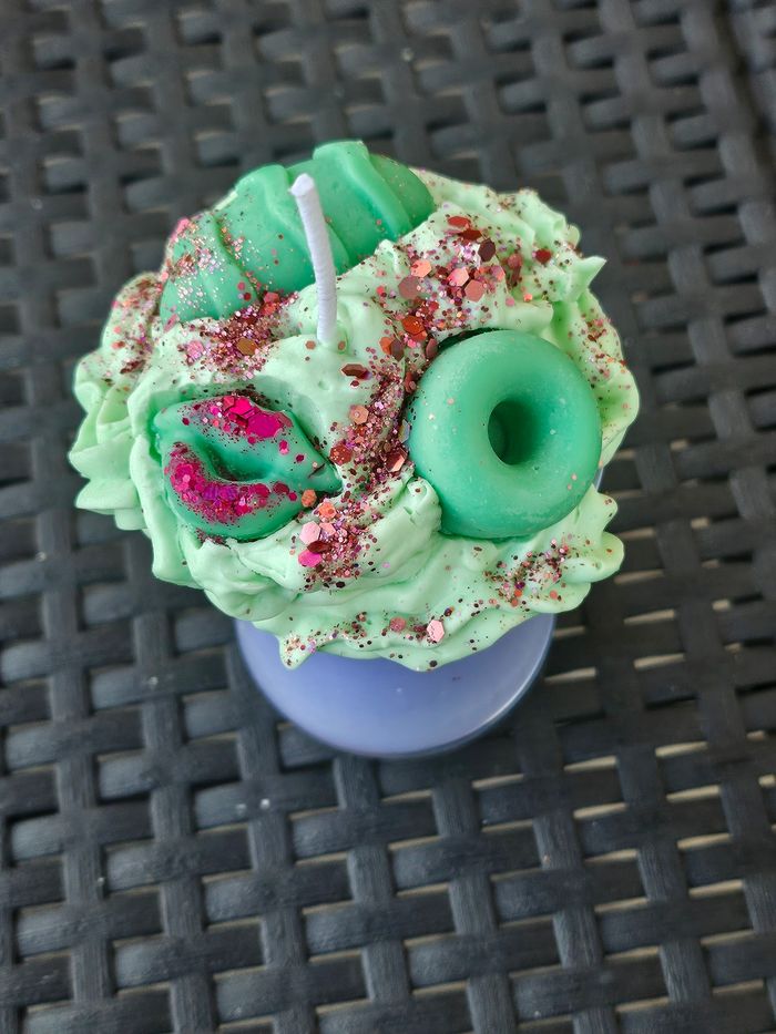 Bougie gourmande au kiwi petit modele - photo numéro 3