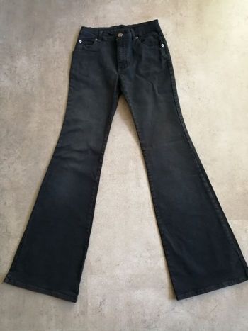 Pantalon en jean noir Stretch Taille 14 ans Neuf