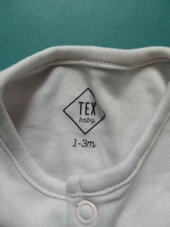 Gilet tex taille 1/3 mois - photo numéro 2