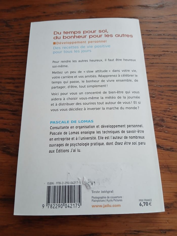 Du temps pour soi, du bonheur pour les autres - photo numéro 2