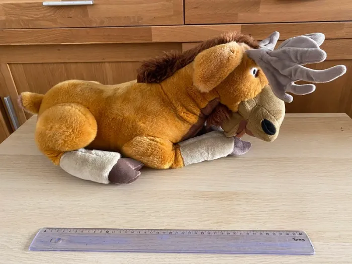 Grande peluche géante disney store frère des ours brother bear truc muche élan - photo numéro 5