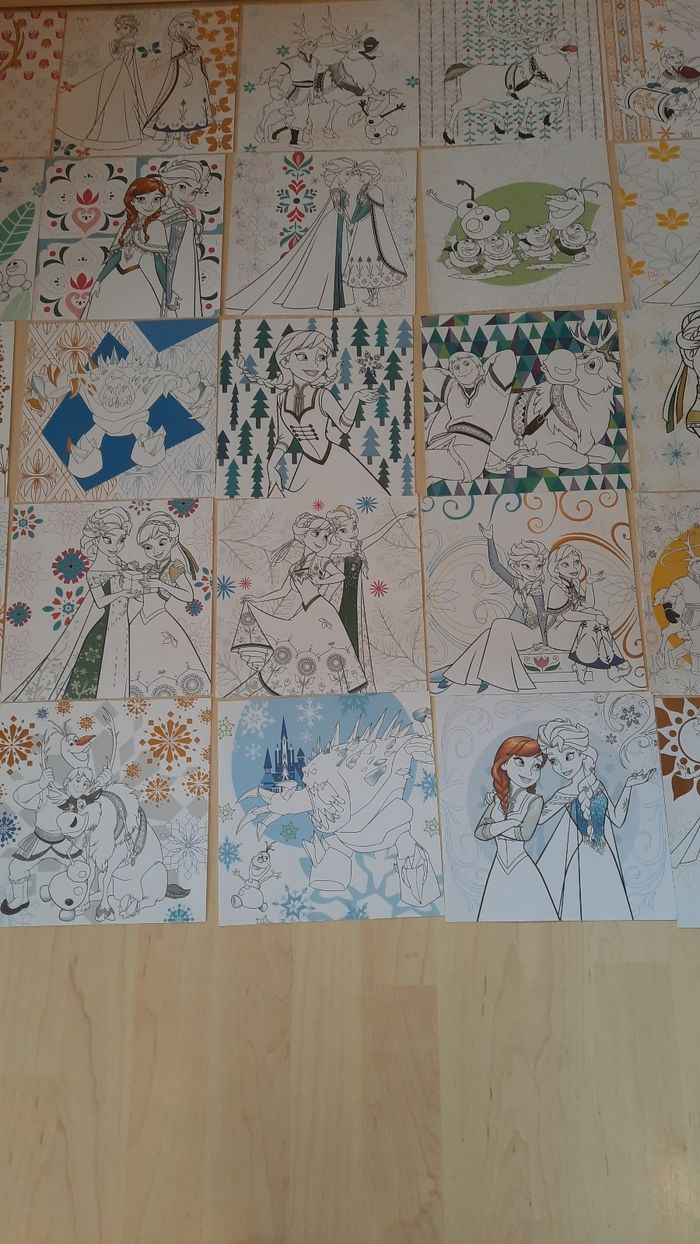 Lot de feuille à colorier - photo numéro 3