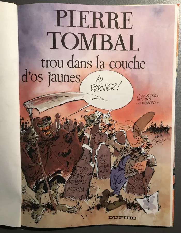 BD Pierre Tombal N°8 : Trou dans la couche d'os jaunes - photo numéro 3