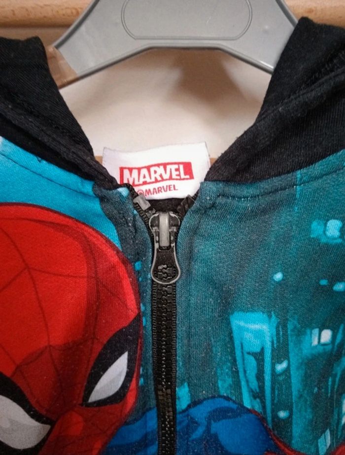 Veste marvel spiderman - photo numéro 3