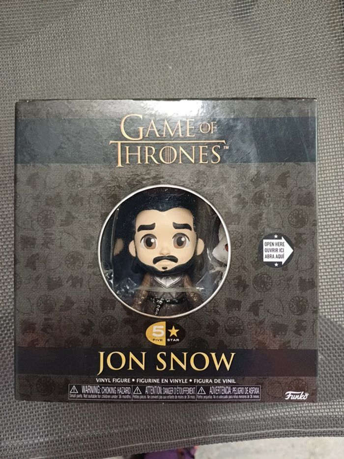 Pop funko game of thrones jon snow neuf