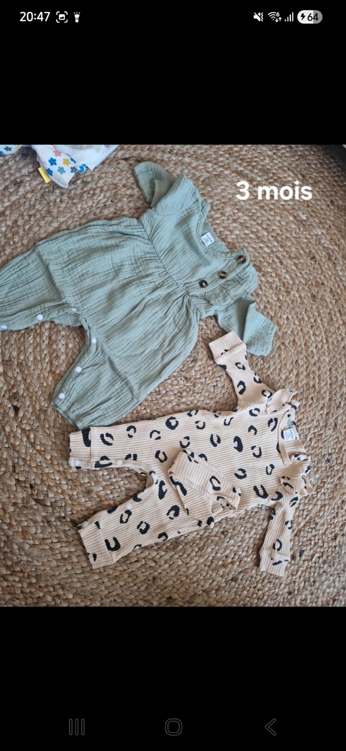 Lot vêtements bébé fille taille 3 mois - photo numéro 5
