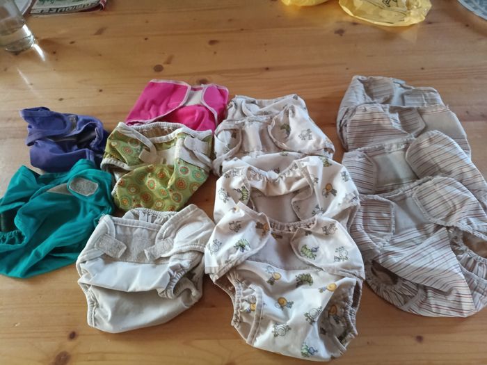 Lot 11  culottes de protection taille M (6/11kg)