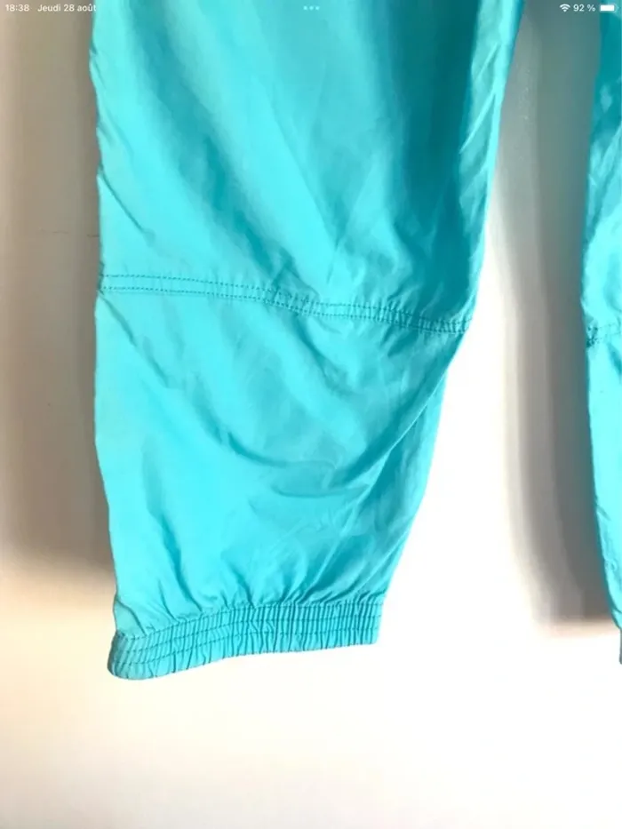 Pantalon 10 ans bleu à grandes poches - photo numéro 8