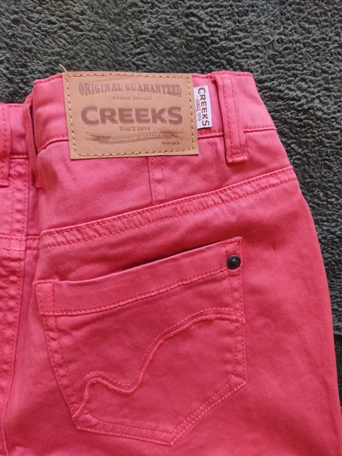 Pantalon skinny femme rose Creeks 38 Neuf - photo numéro 7