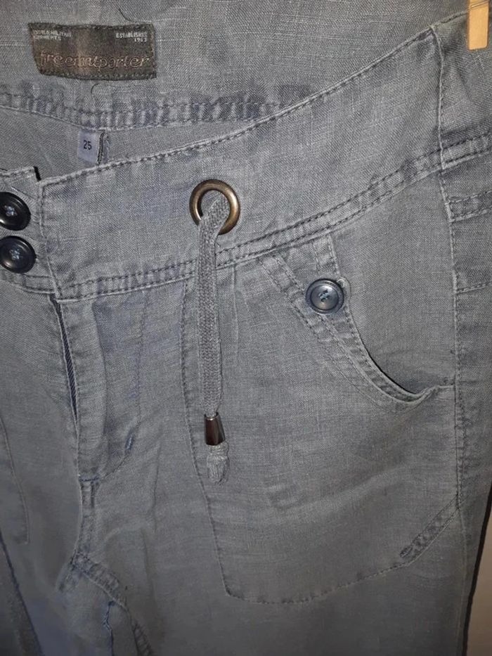Pantalon Lin T.34/36 Freeman - photo numéro 2