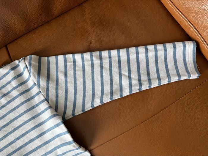 Maillot tee shirt marinière mixte - photo numéro 2