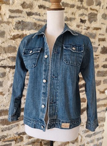 Veste en jean bleue B.U.M Equipment Taille 38 40