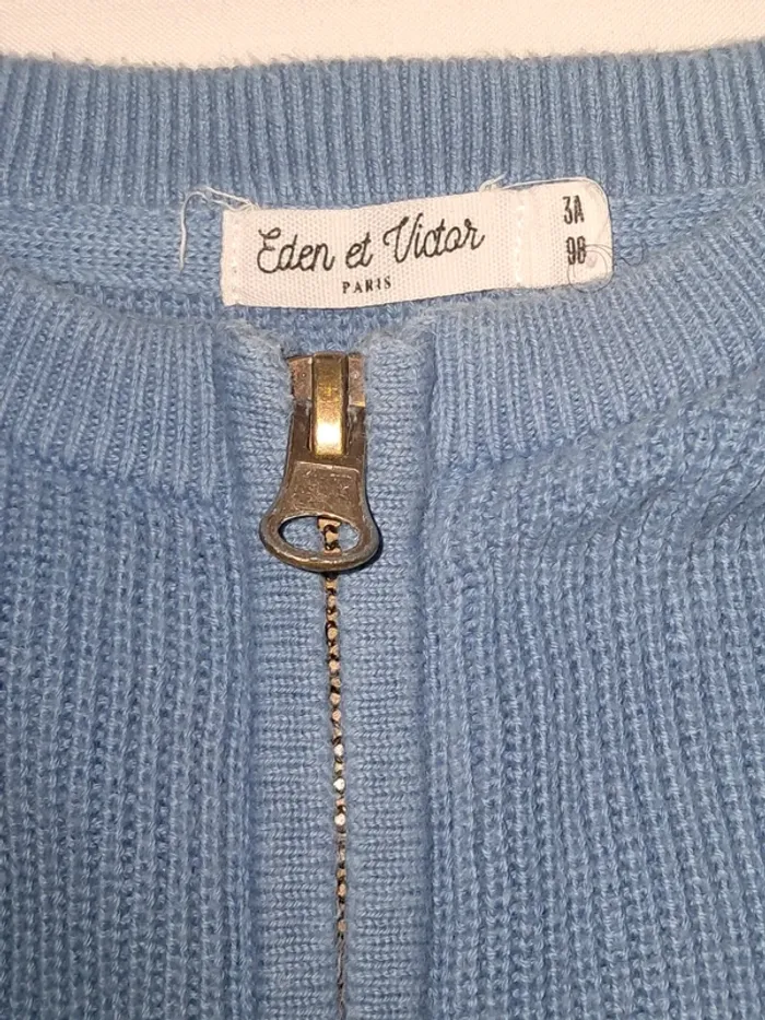 Gillet bleu - photo numéro 5