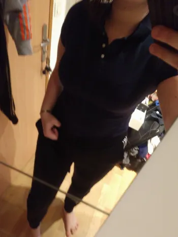 Polo Hollister bleu marine