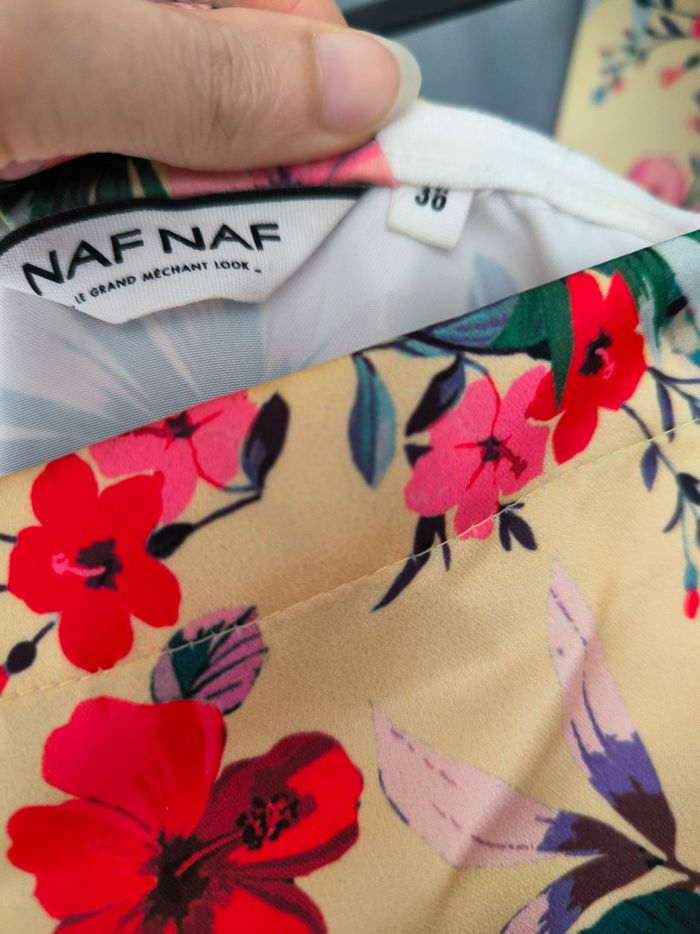 Robe d'été fleurie Naf Naf S (36) - photo numéro 2