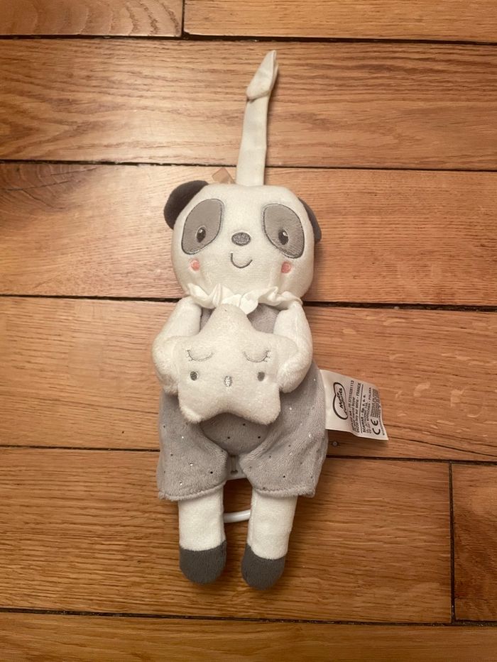 Peluche boîte à musique mots d’enfants - photo numéro 2