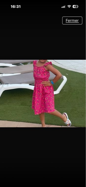 Robe kiabi fushia 