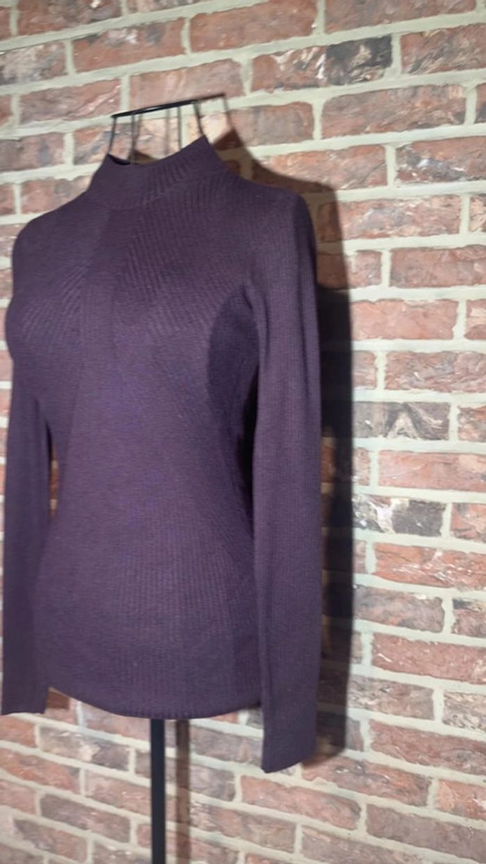 Haut brun longues manches H&M Taille XS / 34 - photo numéro 4