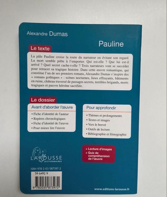 Pauline d’Alexandre Dumas - photo numéro 3