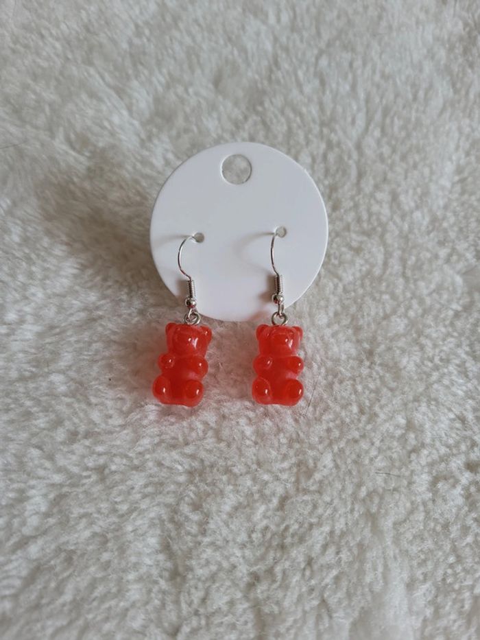 Boucles oursons haribo rouge - photo numéro 3