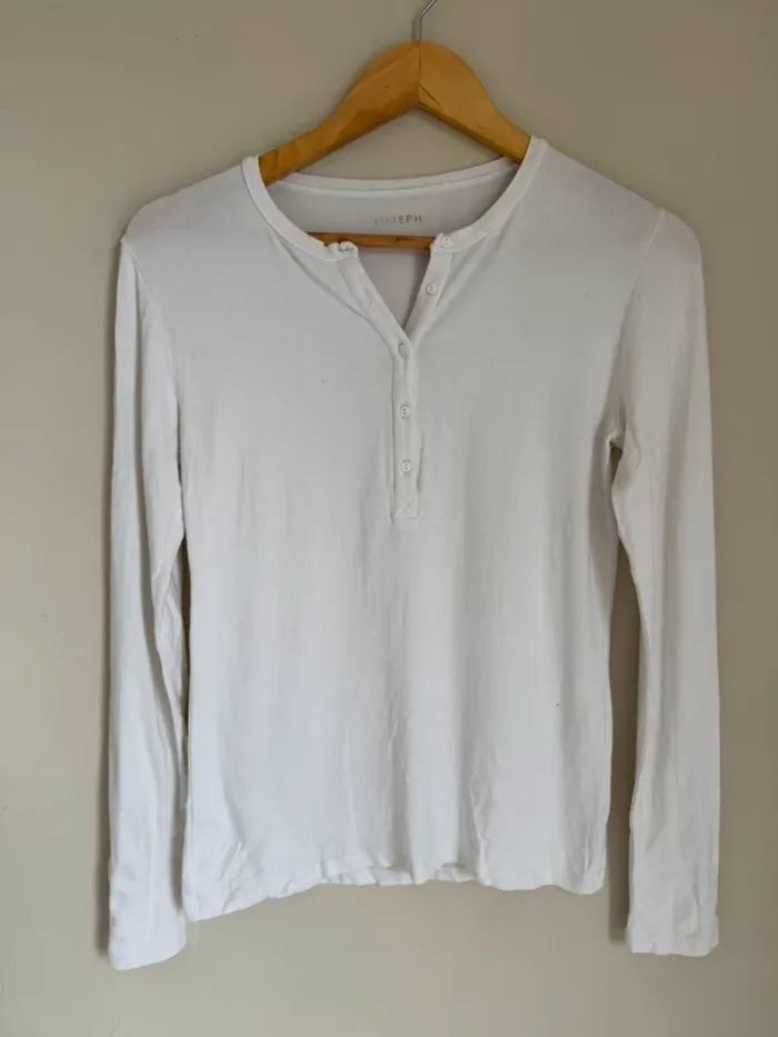 T-shirt Joseph blanc