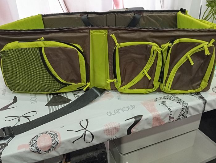 Lit nomade bébé sac bandoulière - photo numéro 2