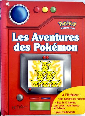 Livre les aventures des pokemon