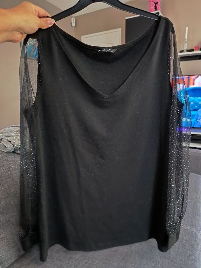 Haut noir femme