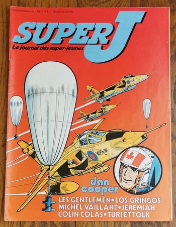 Ancien magazine SuperJ n°18 1979 vintage