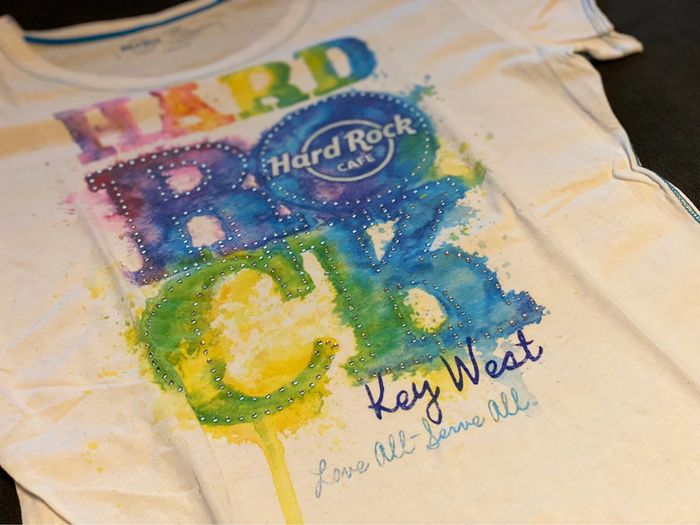 Teeshirt Hard Rock Café Key West - photo numéro 3